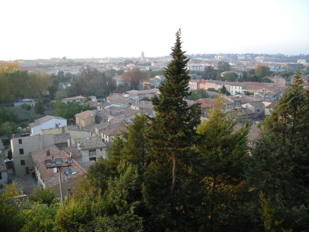 Vista de la part nova de Carcassonne