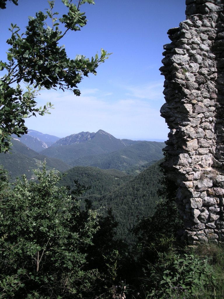 Vista des del Castell de Beget