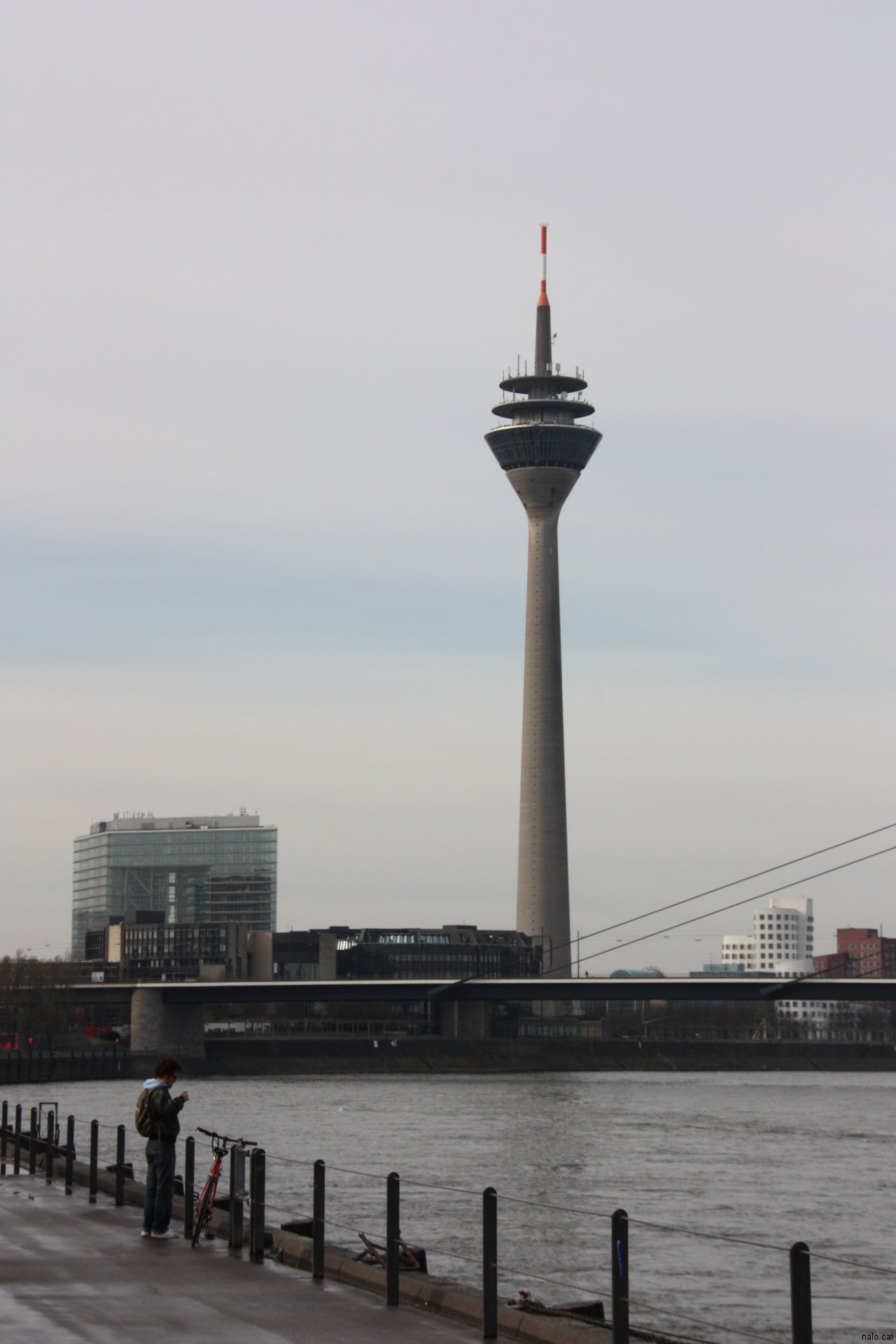 Rheinturm, torre de comunicacions de Düsseldorf