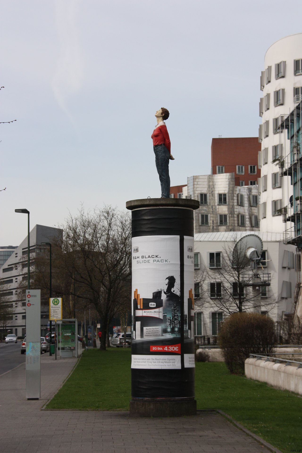 Estàtua urbana a Düsseldorf