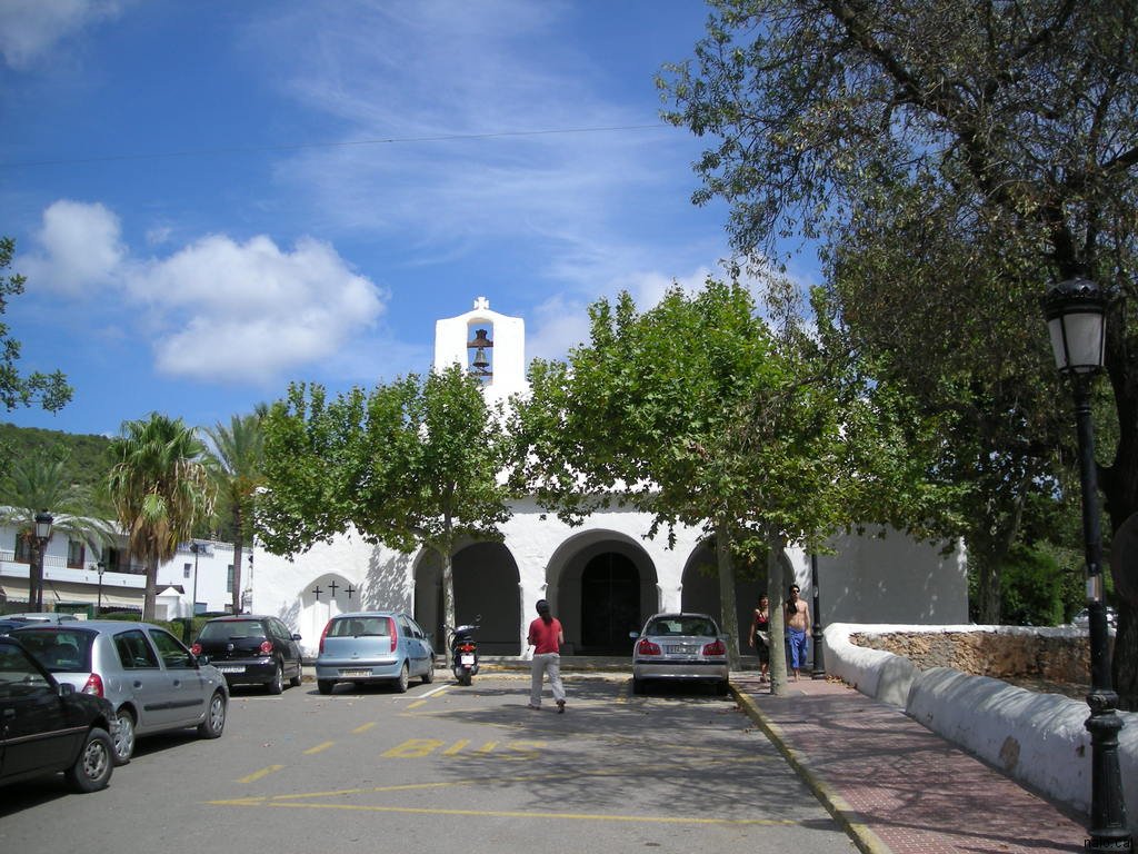 Església típica d\'Eivissa