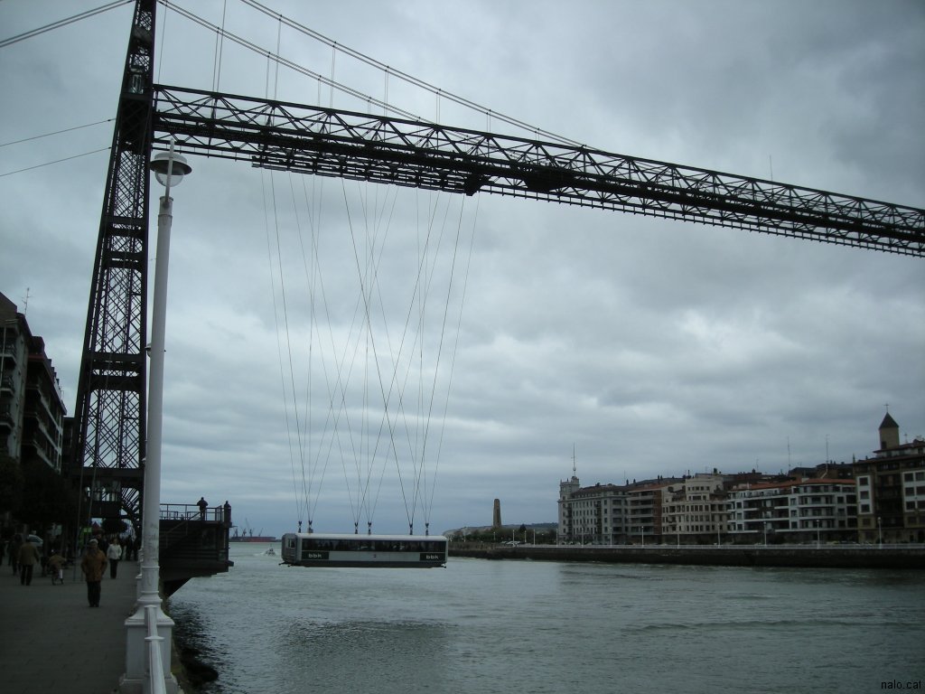 Puente de Vizcaya o Puente Colgante